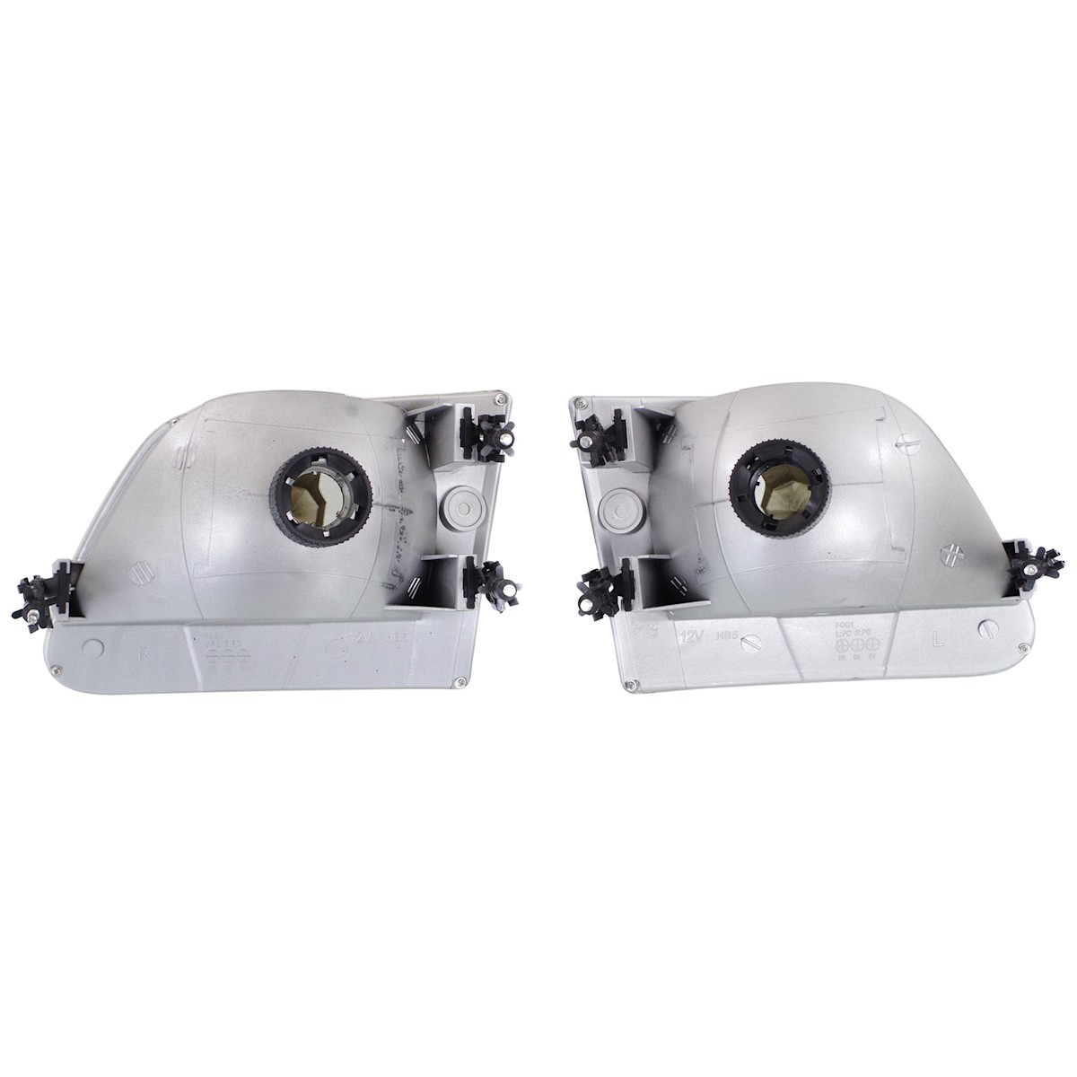 Headlamp Kit For 1999-2003 Ford F-150 LH RH Halogen Lens/Housing w/ Bumper Trims