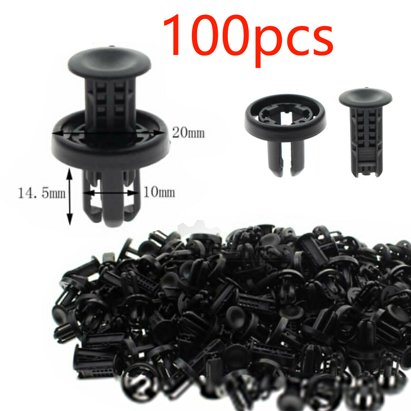 For Honda Clips Fastener Retainer Set Bumper Under Cover Clip 91505TM8003