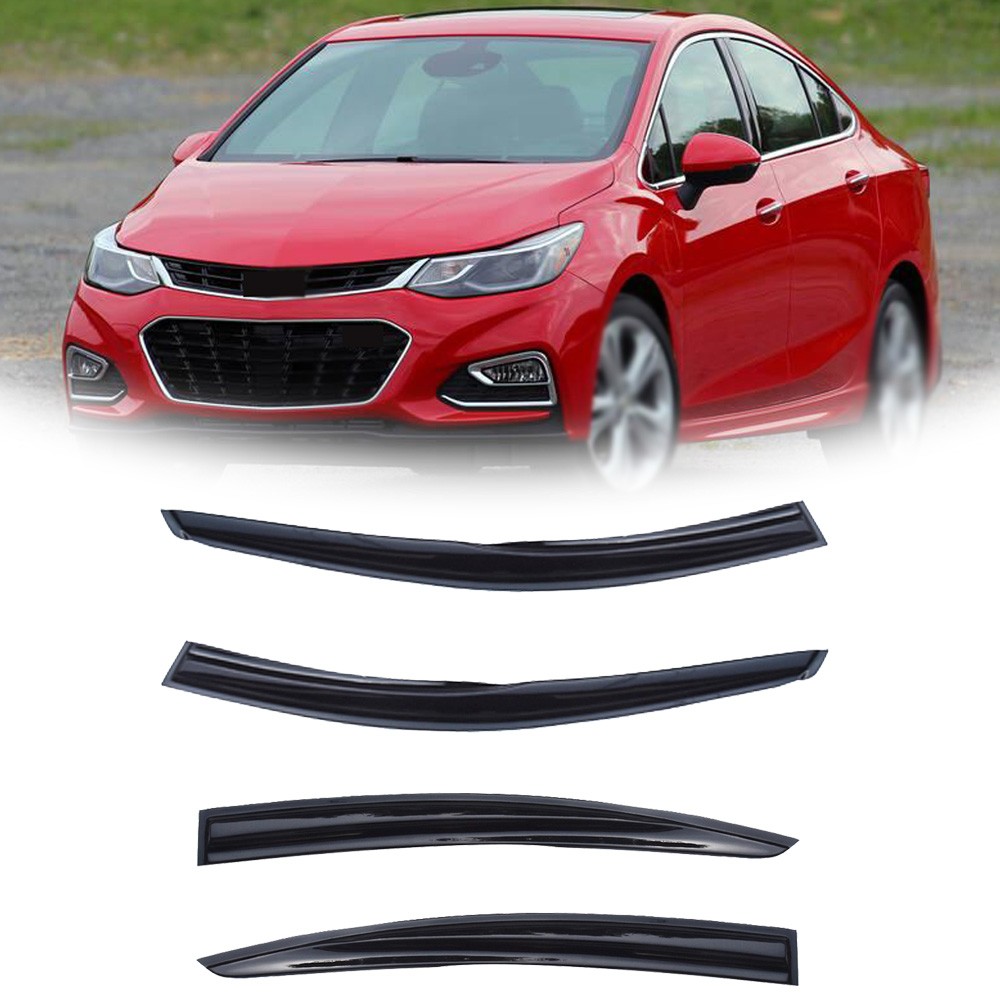 New Window Visors For Cruze 2008 2009-2015 2016 Visor Guard Smoke Acrylic
