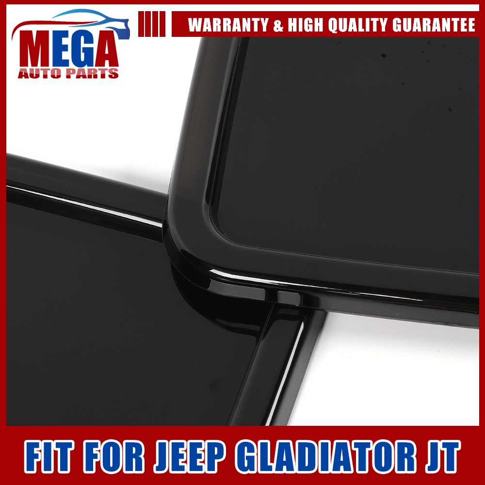Smoked Black Taillight Halogen Lamp Cover For Jeep Gladiator Jt 19+ Accessories