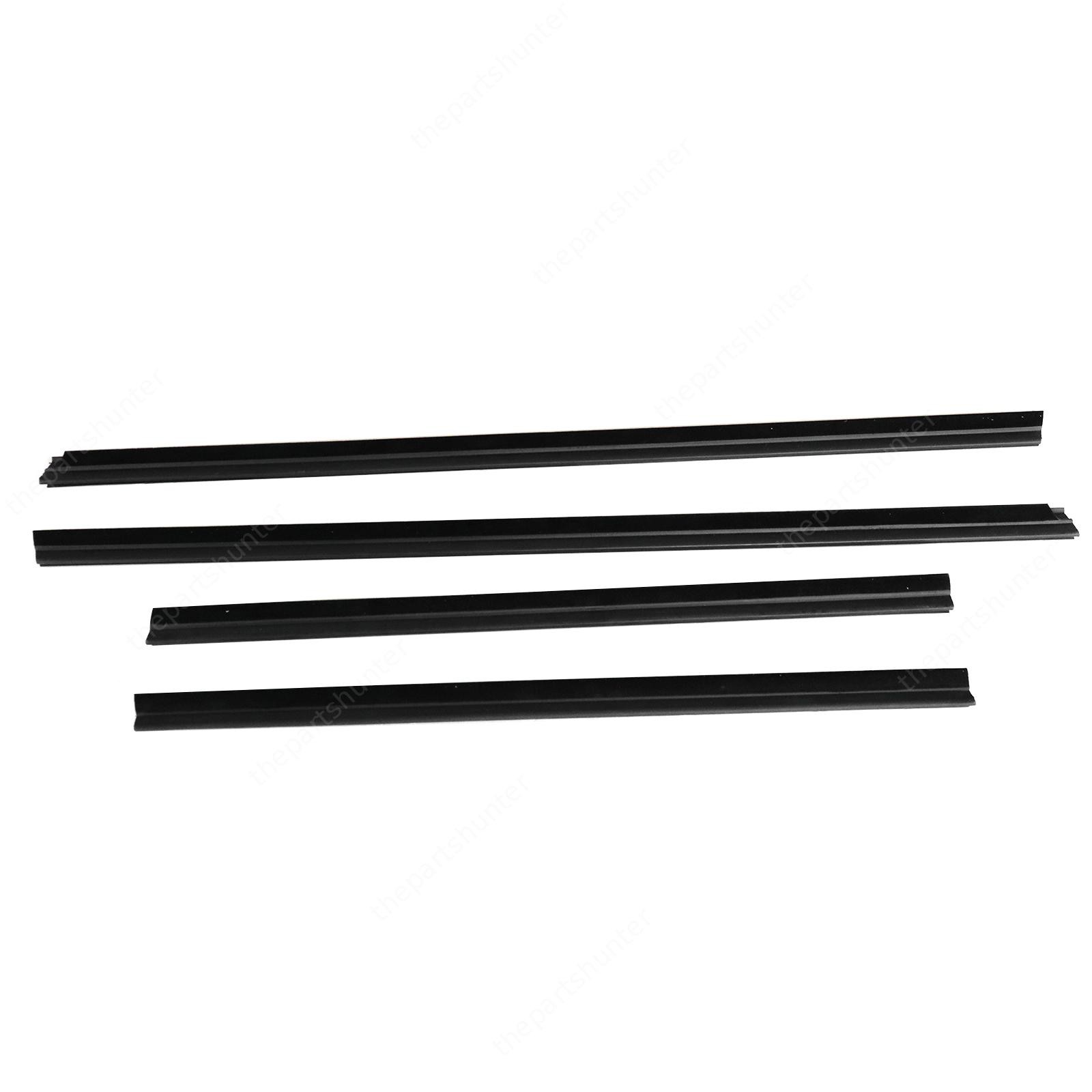 4pcs Door Belt Weather Strip Molding Seal For Honda Fit Jazz 2009-2013 USA