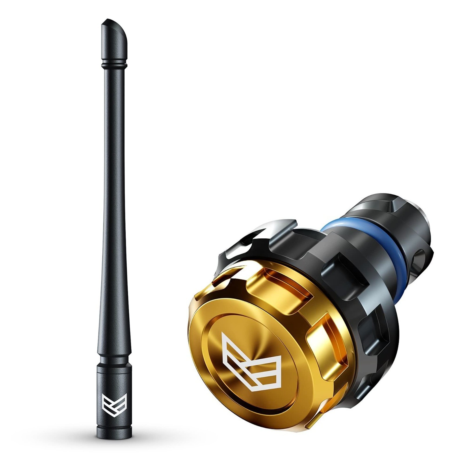 Short Antenna Accessory for F150 Truck & Easy Oil Drain Plug for 2015+ Models