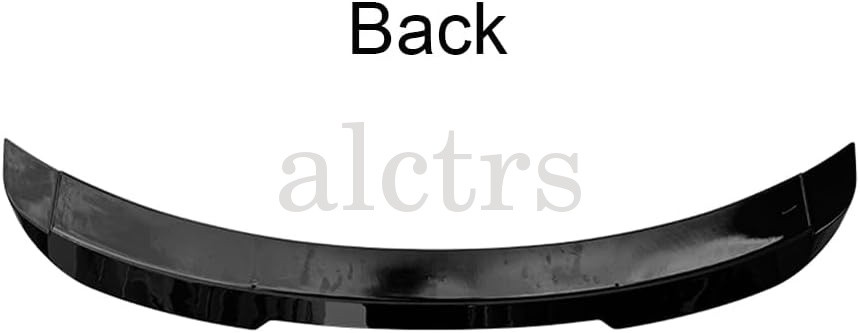 1Pcs Rear Spoiler Fit for Mustang 2024+ Original Factory Style Glossy Black