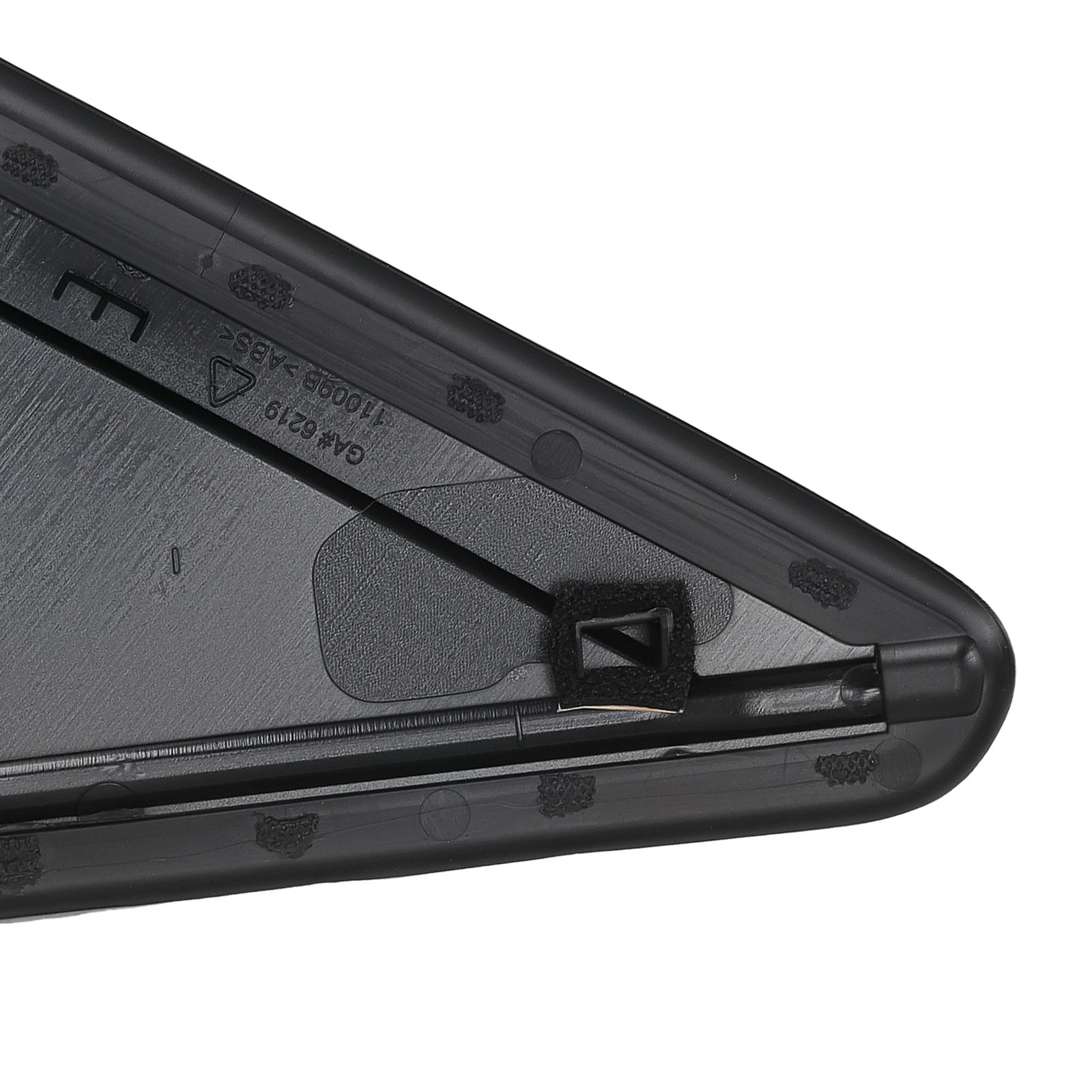 Black Left Side Mirror Flag Trim for Dodge Caravan 2008-2019 1BE431XFAA