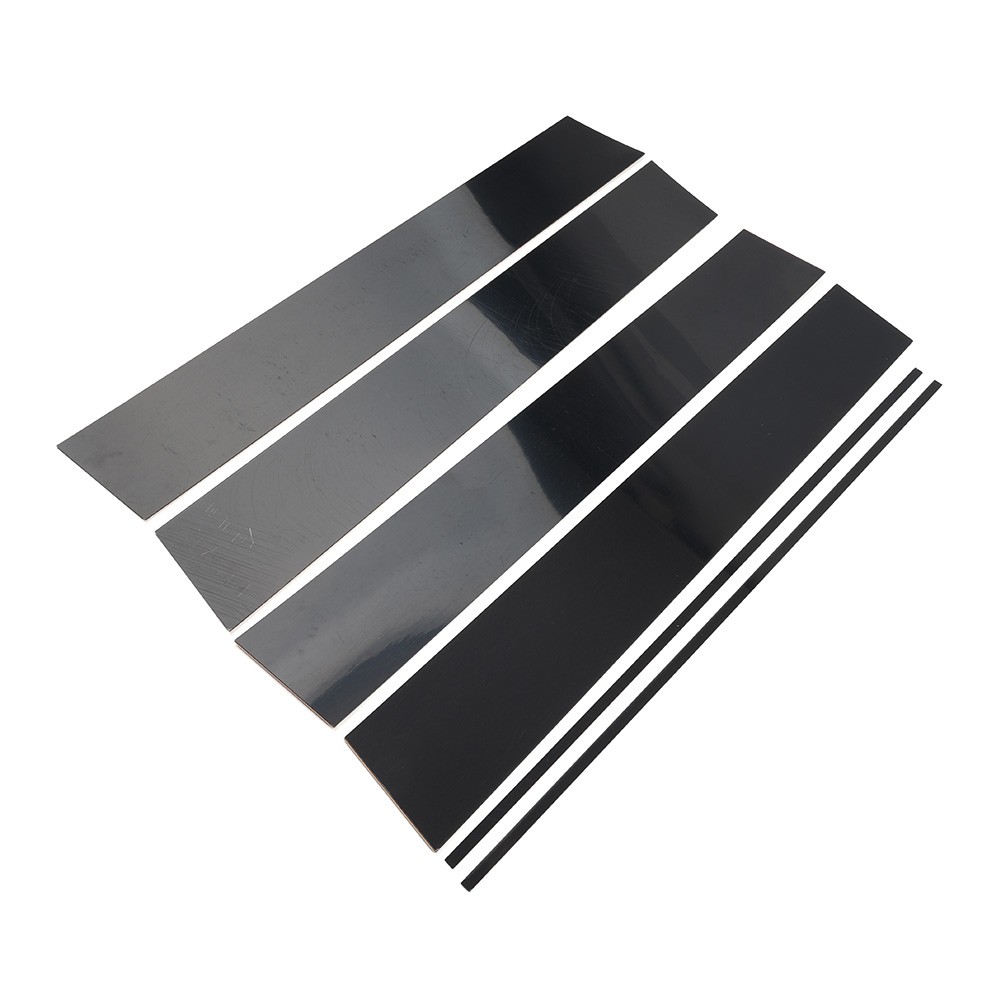 Pillar Post Set Door Window Cover Trim Kit For Honda Odyssey 2005-10 Gloss Black