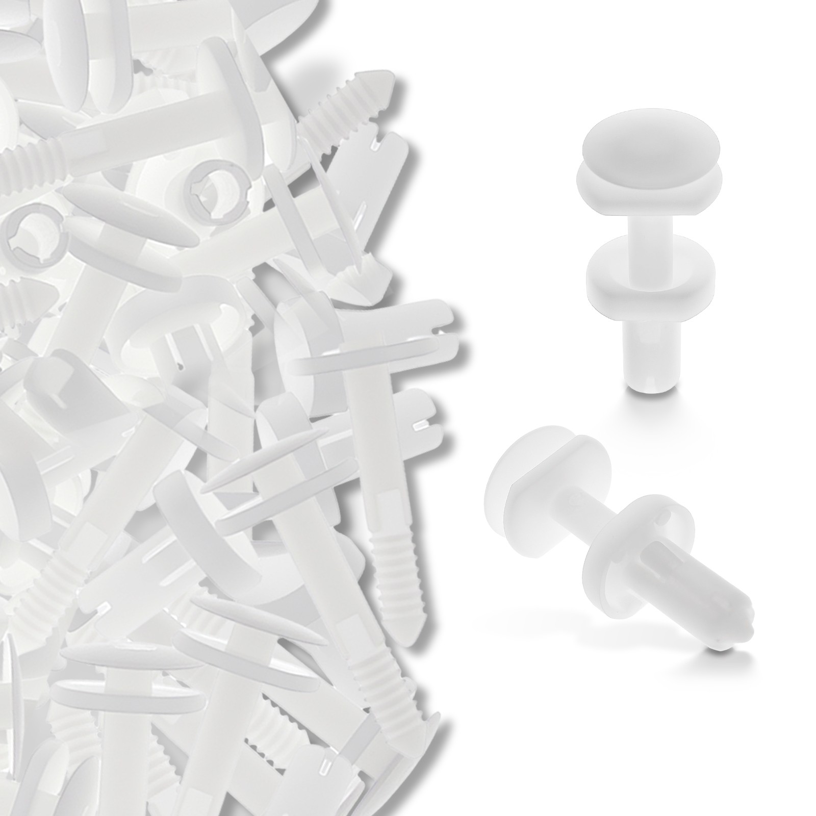 100pcs Door Trim Panel Retainer Clips for 1995-2005 Chevy Astro Blazer Tahoe