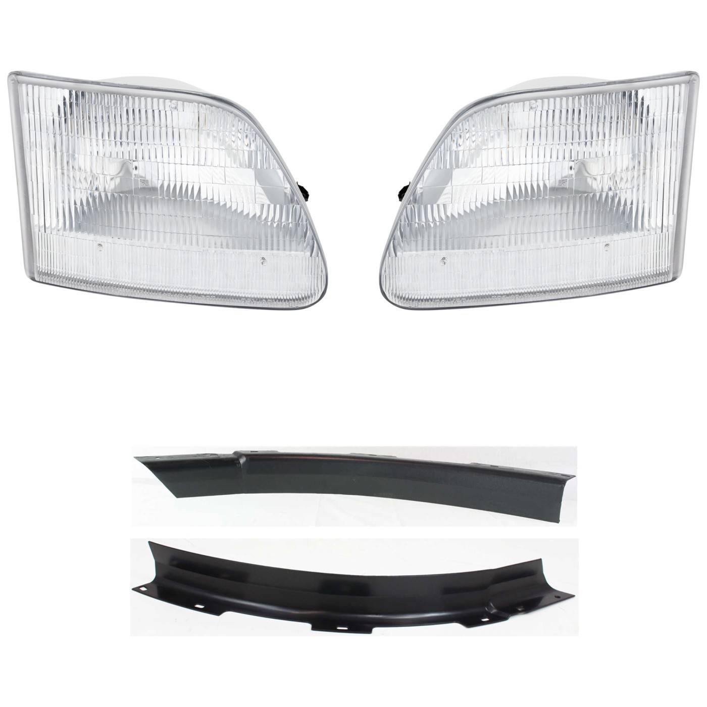 Headlight Driving Head light Headlamp Driver & Passenger Side for F150 Truck