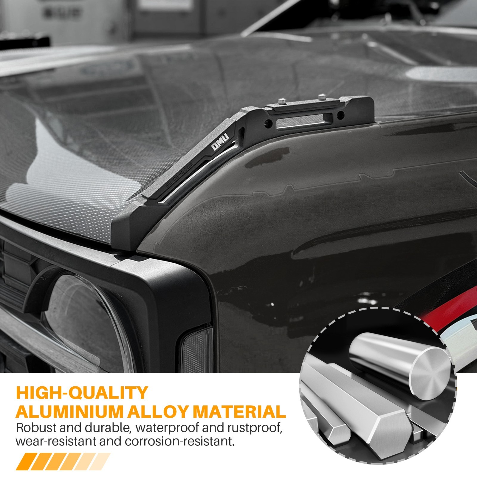 Limb Riser Engine Hood Trail Sights Compatible with 2021+ Ford Bronco