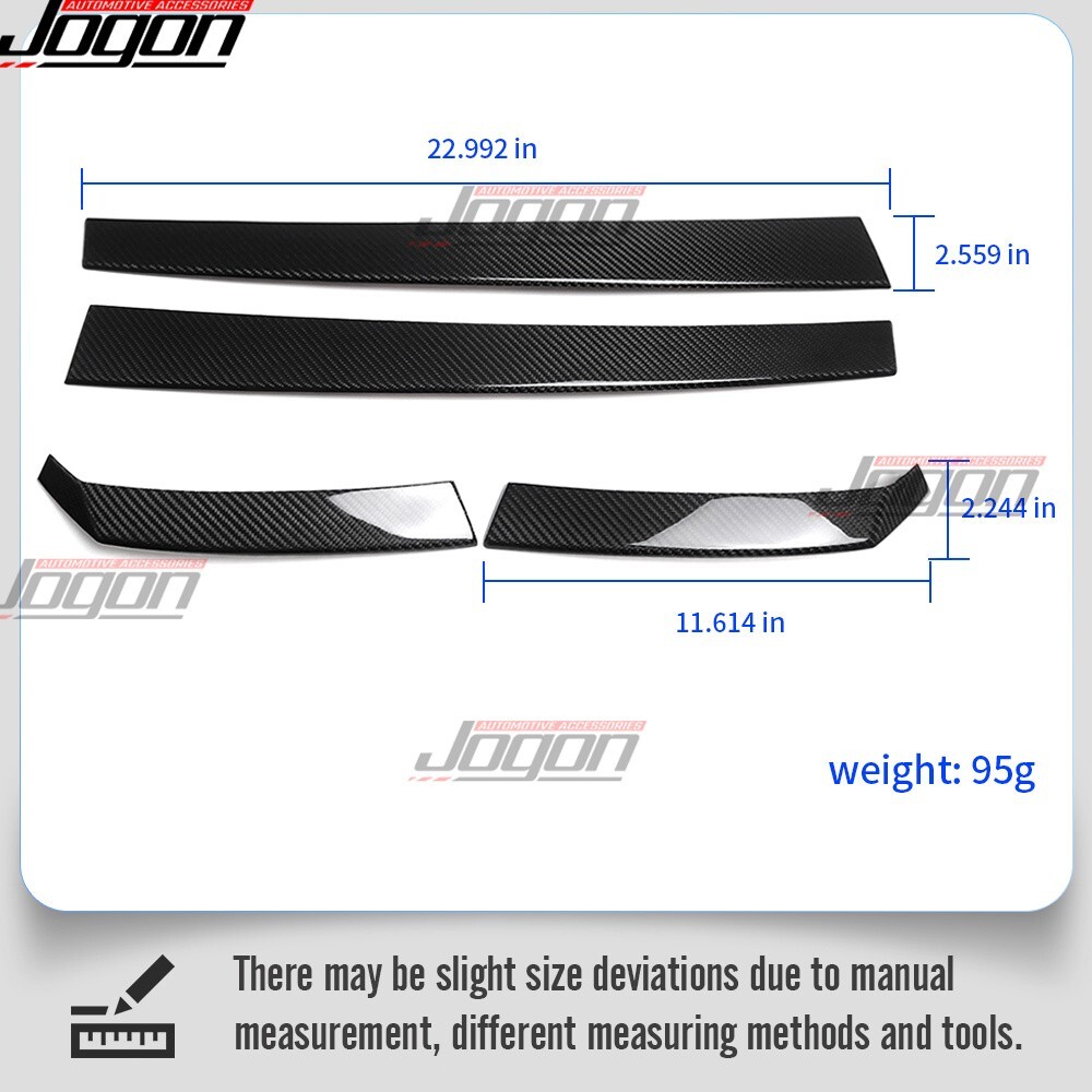 Real Carbon For Hyundai Ioniq 5 N NE 2022-25 Rear Tailgate Trunk Long Lip Strip