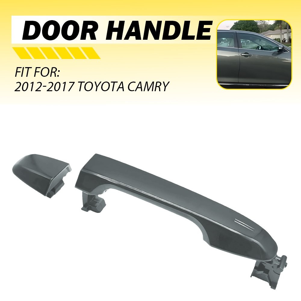 1X Outside Door Handle Front Passenger Right Side For 2012-17 Toyota Camry Gray