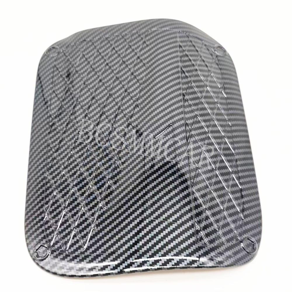 Gas Fuel Tank Cap Cover Trim Carbon Fiber Look Fit For Toyota Camry 2018-2023