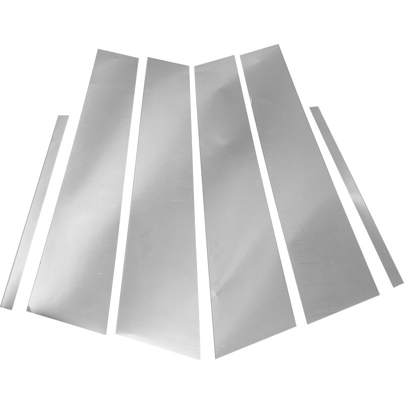 6x Chrome Plated Pillar Posts Window Cover Fits For Buick Lacrosse 2010-2016
