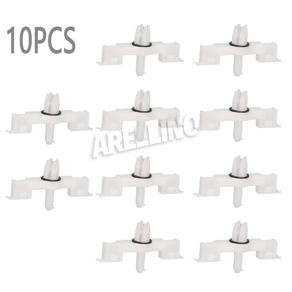 Set of 10 Door Sill Rail Scuff Plate Body Trim Clips for Porsche Cayenne US