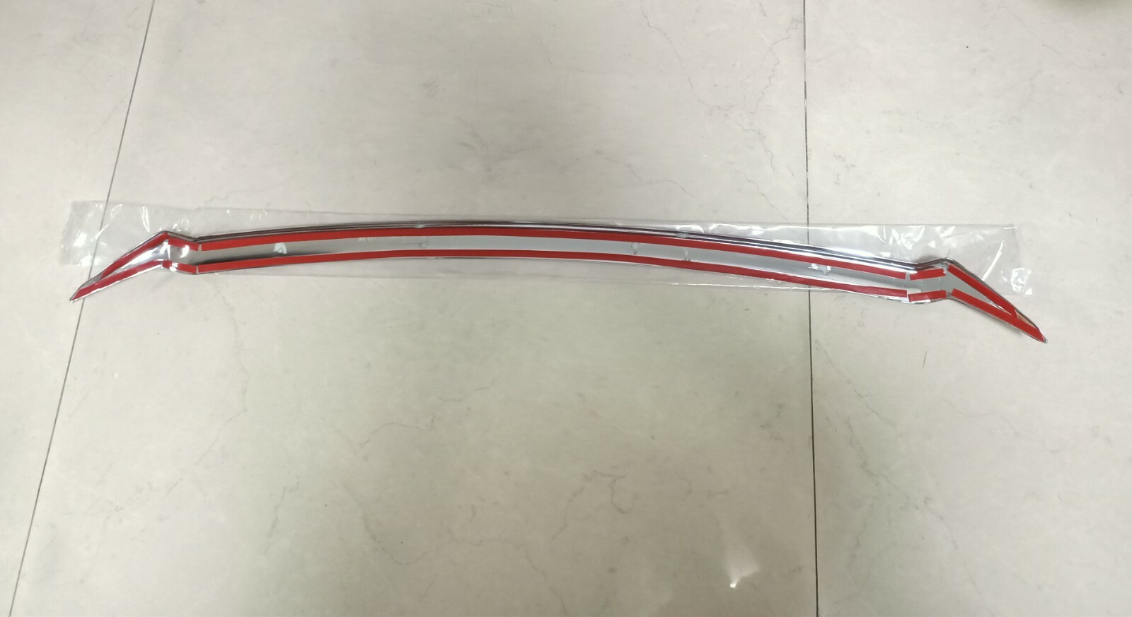 Front Hood Chrome Cover Trim For 2020-2023 Toyota Highlander Grille Garnish Lid