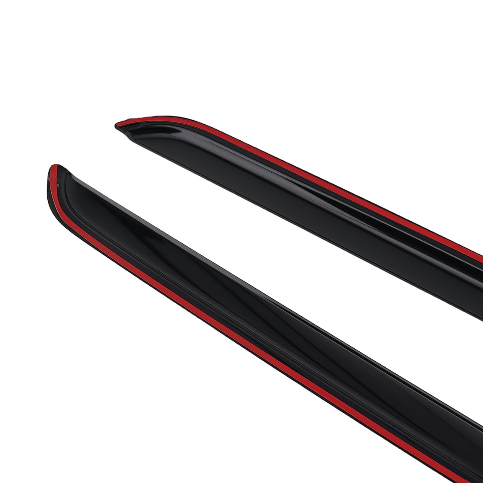 Black Rain Guards for Dodge Durango 2011-2024 Window Visor 4Pcs Wind Deflector