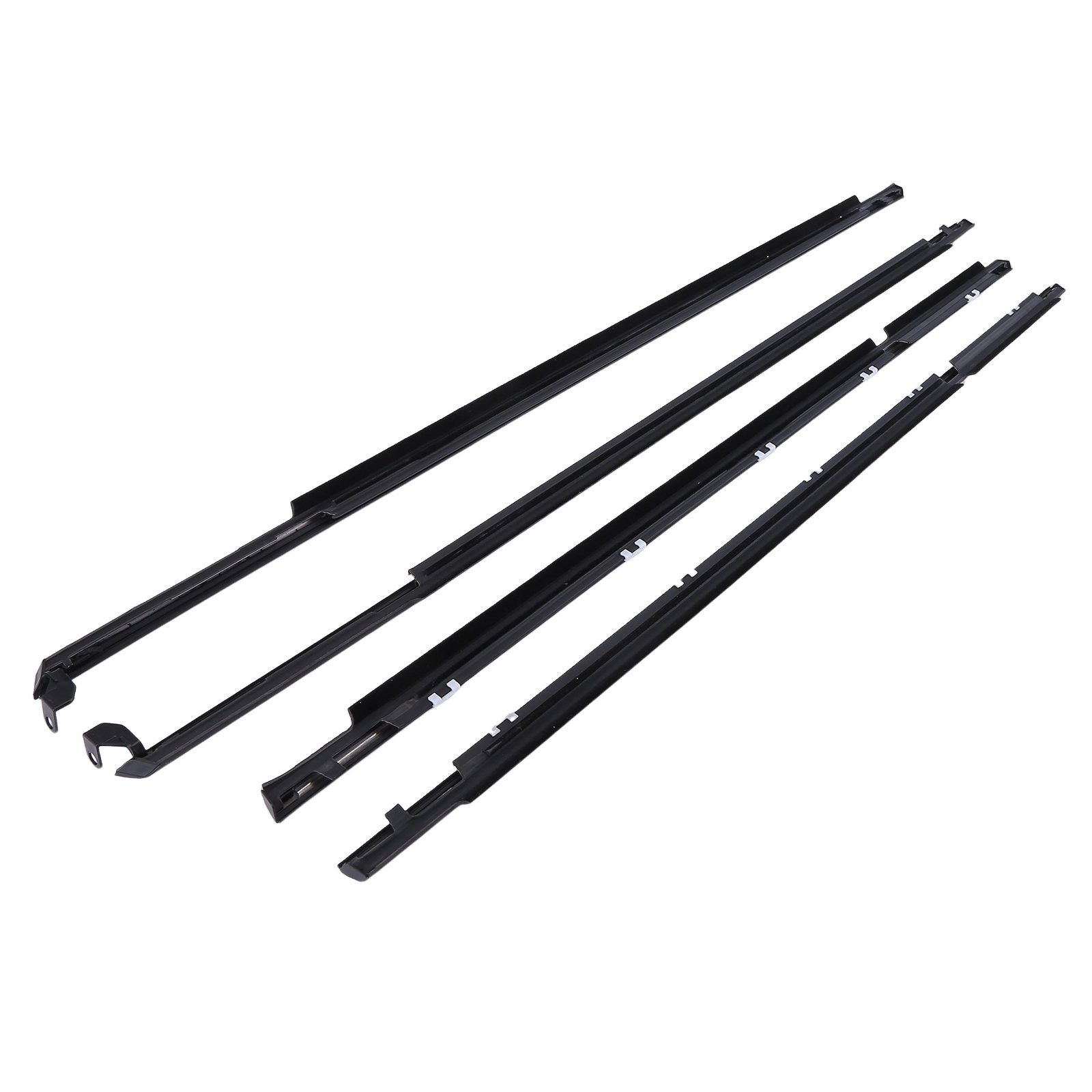 4Pcs For 1995-2002 Toyota Corolla Weatherstrip Window Moulding Trim Seal Belts