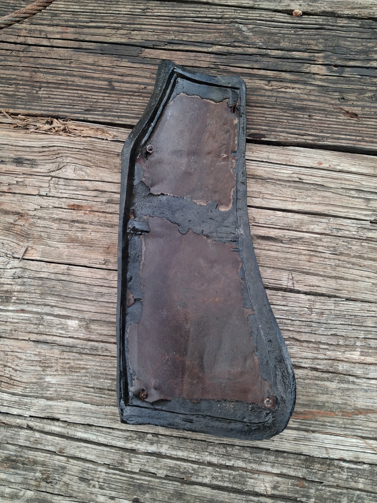 1946 Ford Deluxe Or Super Deluxe Fender Boot Stone Gaurd OEM Original Driver LH