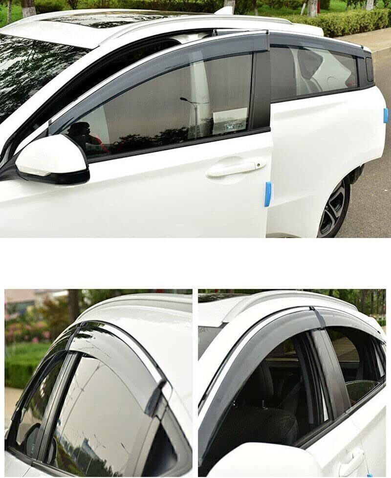 For 2013-2017 Honda Accord Sedan Smoke Window Visor Vent Rain Guards Deflector