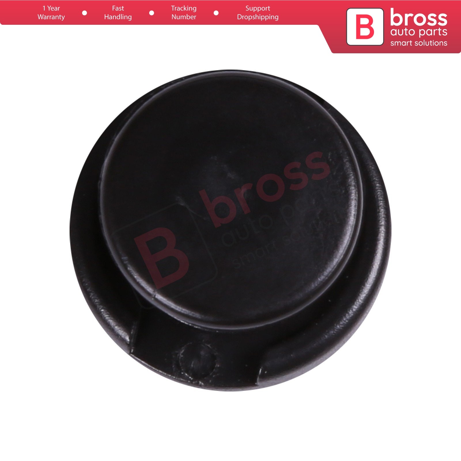 Bross BCF1088 10 Pieces Bumper Push Type Retainer for Nissan: 01553 09241