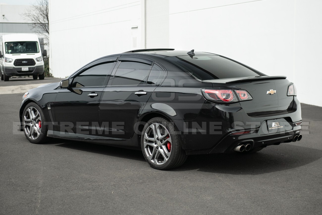 EOS Visors For 14-17 Chevy SS Tape On Style Side Vents Window Visors Rain Guards