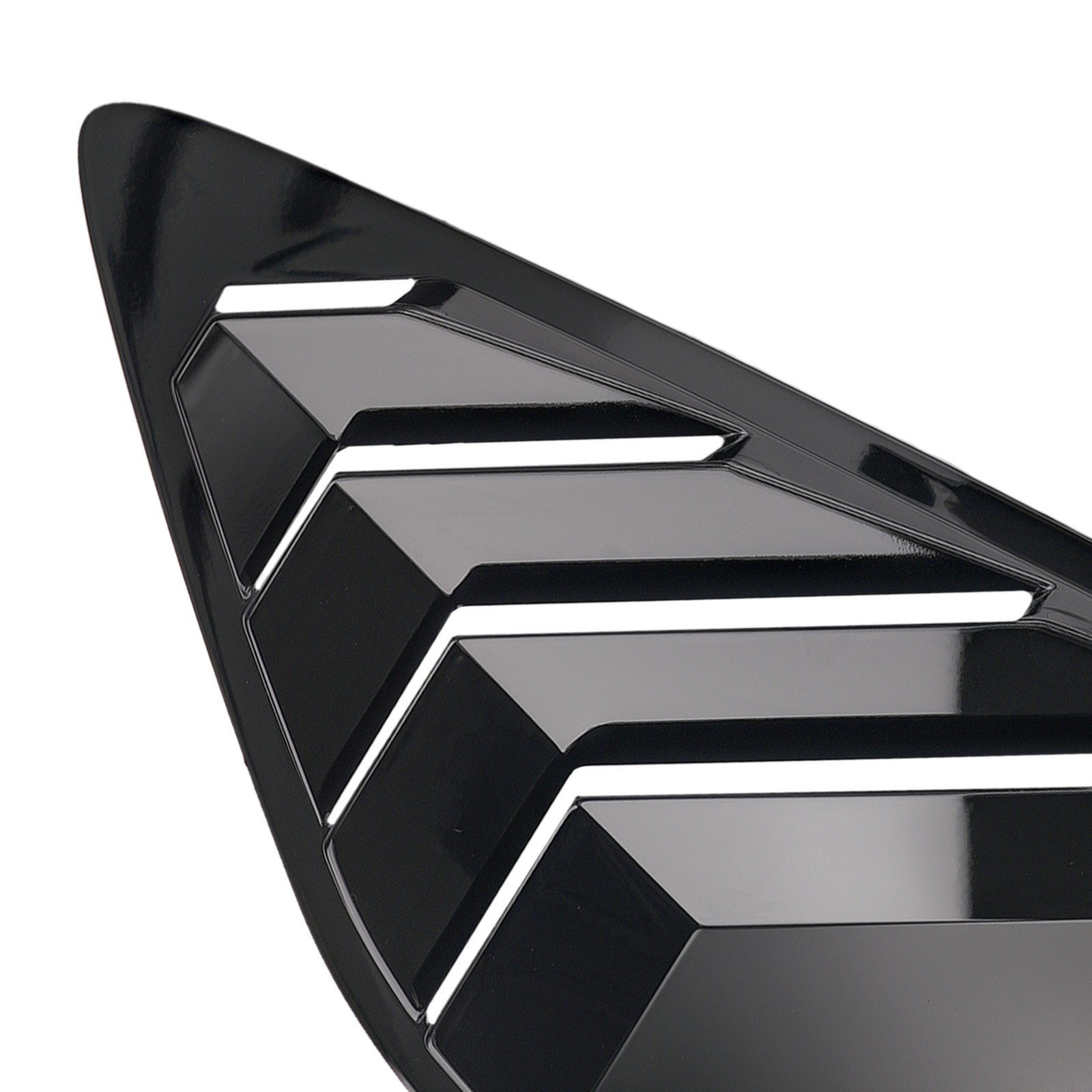 Black Gloss ABS Side Window Louvers for Honda Accord 2023-2025 Set