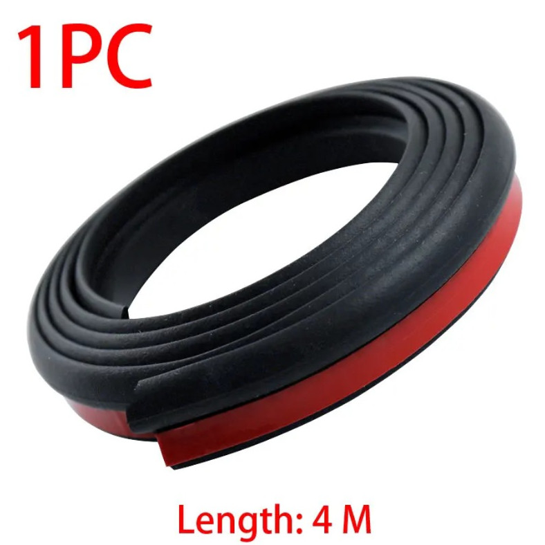 1pc 4m Car Hood Seal Strip Rubber Gap Filler Waterproof Noise Insulation – NEW