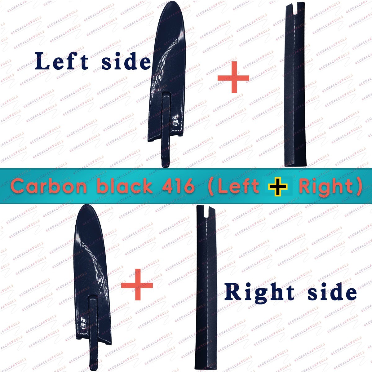 1Set Convertible Roof Top Hinge Cover For BMW M3 M4 3 E93 4 F33 F83 2007-2019