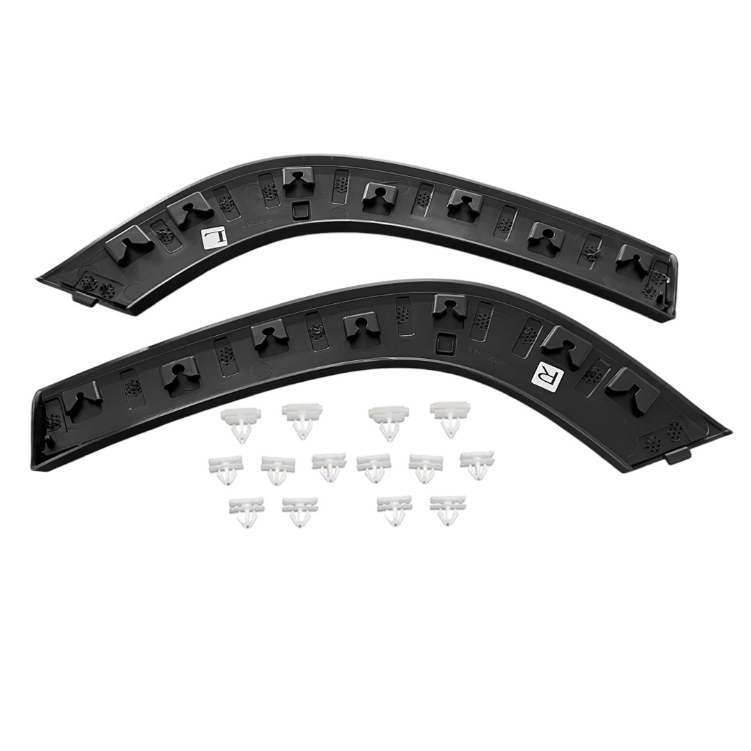 Fit For GMC Terrain 2018-2024 2Pcs Rear Left＆Right Side Wheel Opening Molding