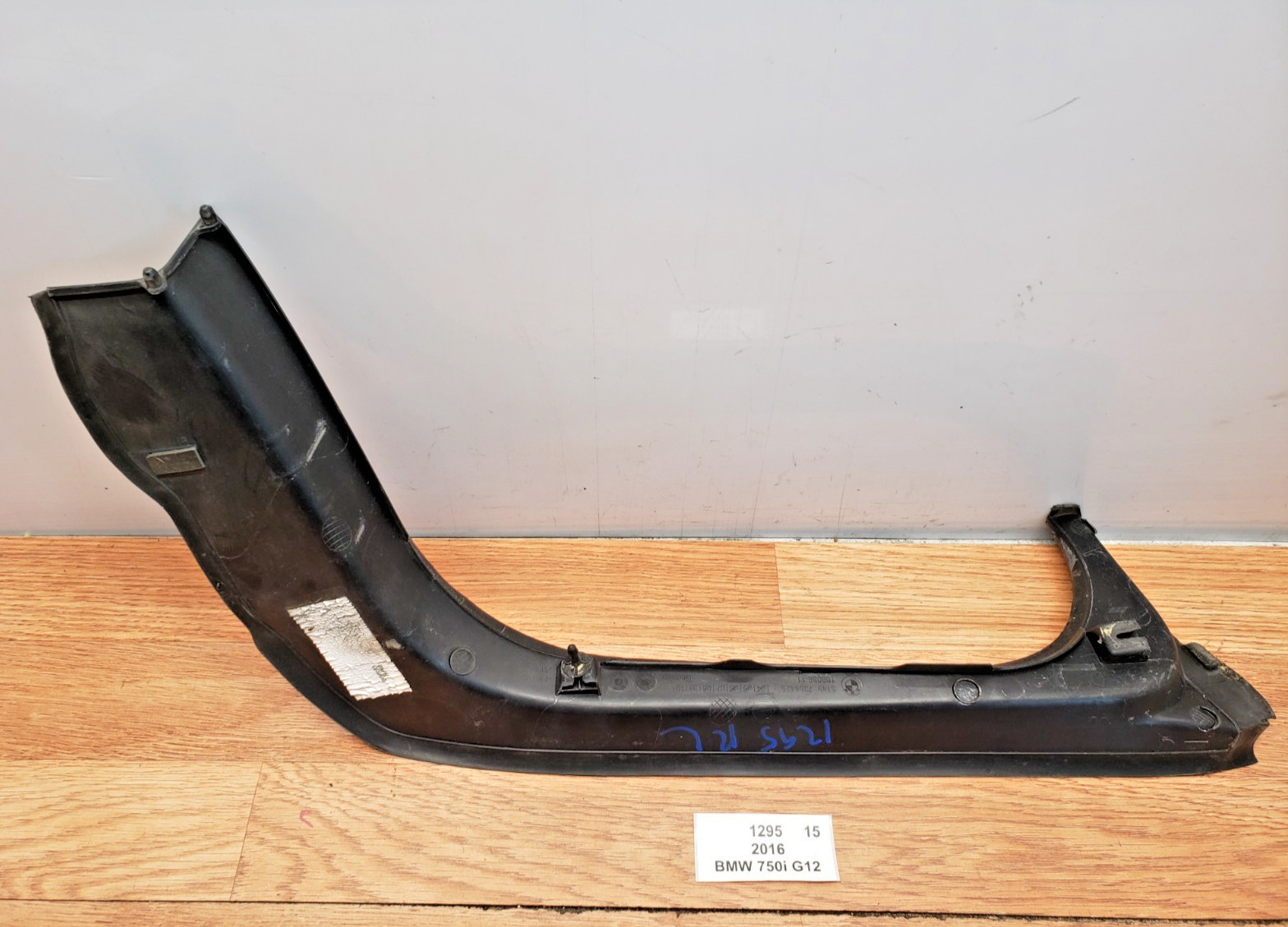 ✅ 16-19 OEM BMW G12 740i 750i Rear Left Driver Side Trunk Water Gutter Deflector