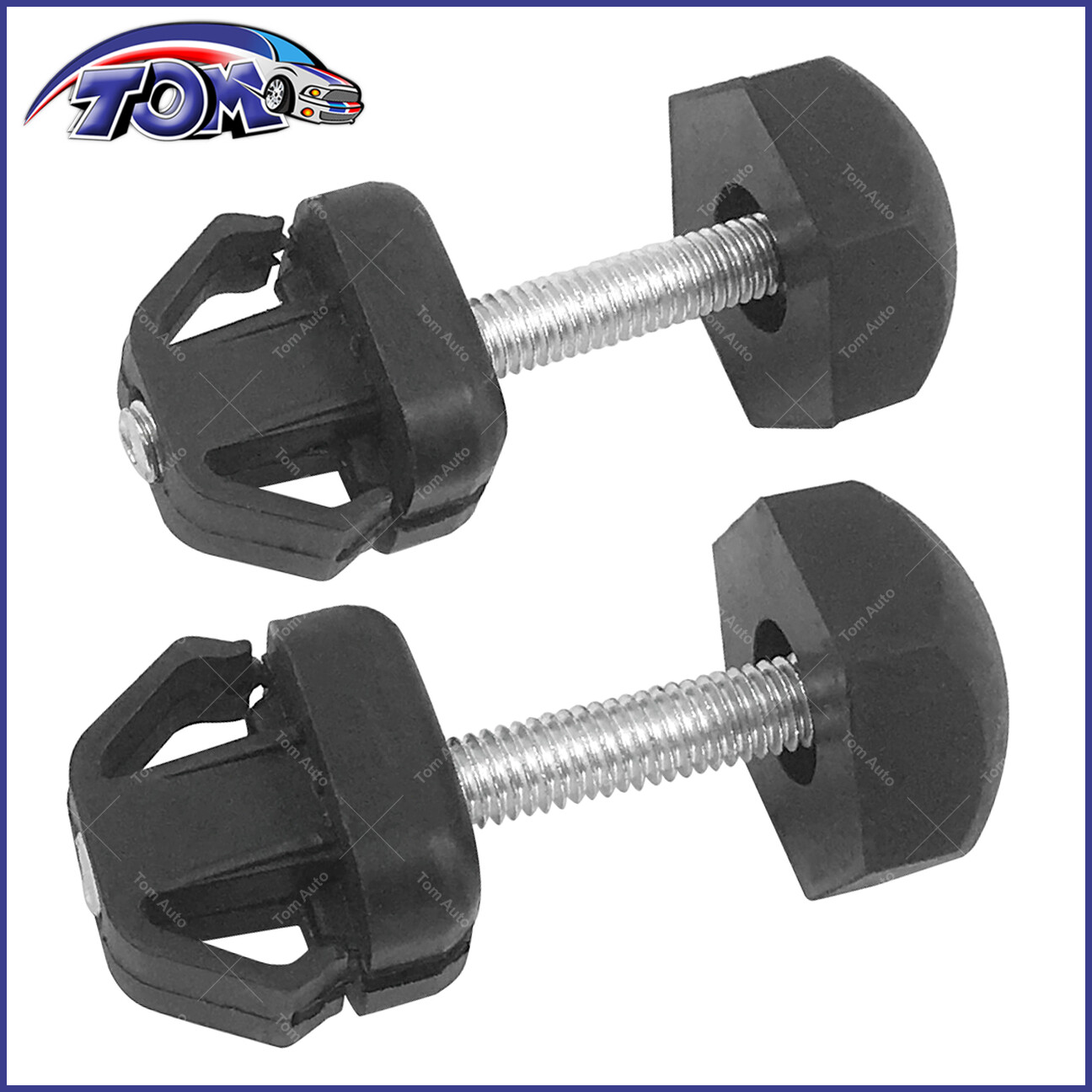 For Ford Mustang Lincoln Mercury Radiator Support Hood Bumper Stop Screw (2)