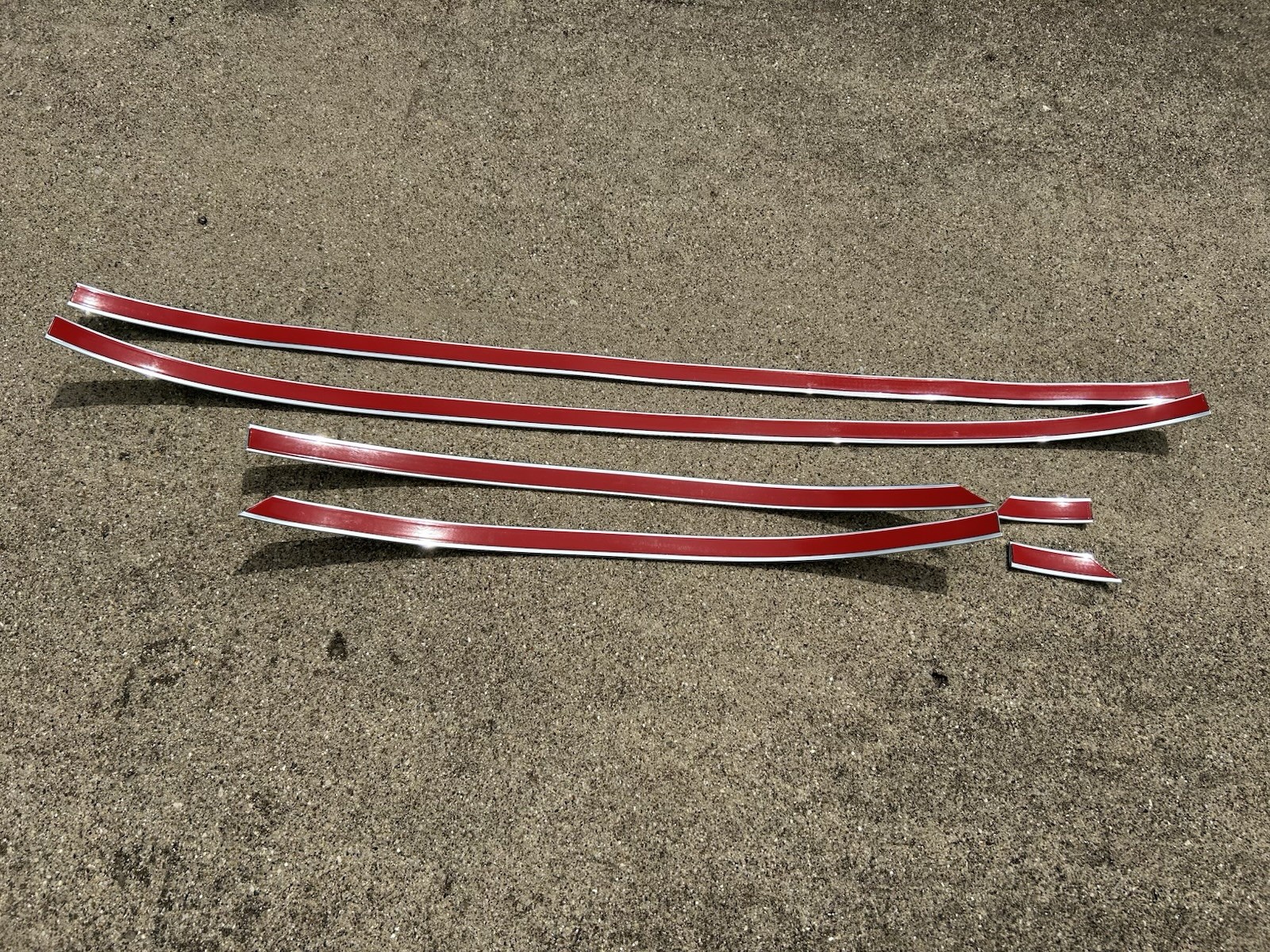 NEW 6 PIECE DOOR CHROME TRIM KIT FOR 98-05 GRAND MARQUIS MOLDING IMPACT STRIP