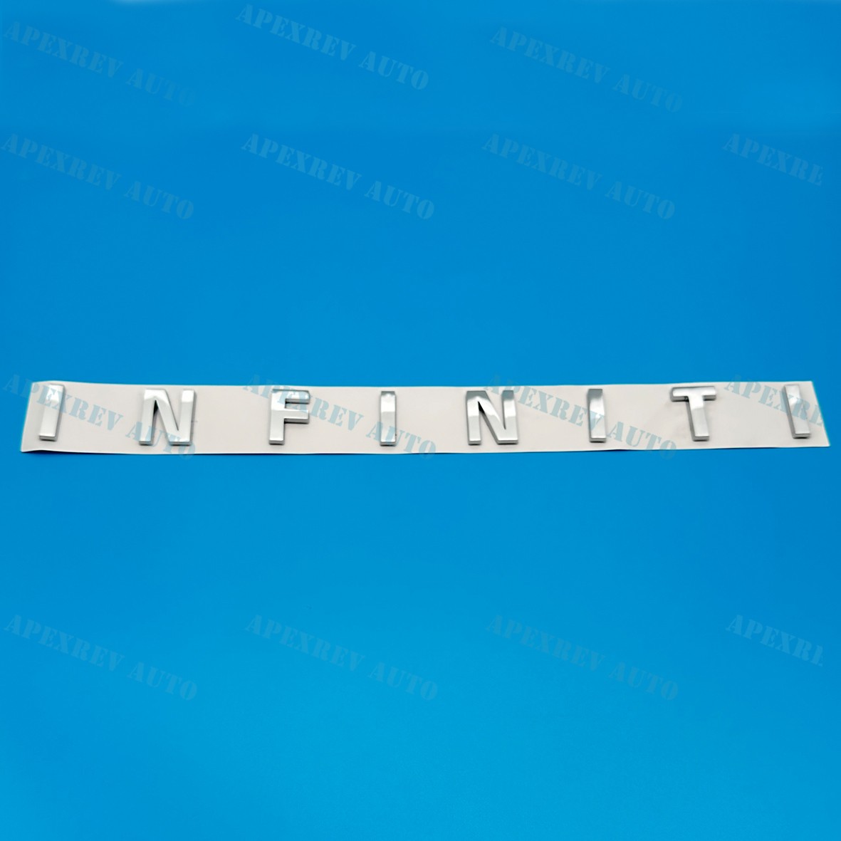 Rear Tailgate Letters Emblem For Infiniti 17-21 Trunk Lid Badge Nameplate Chrome