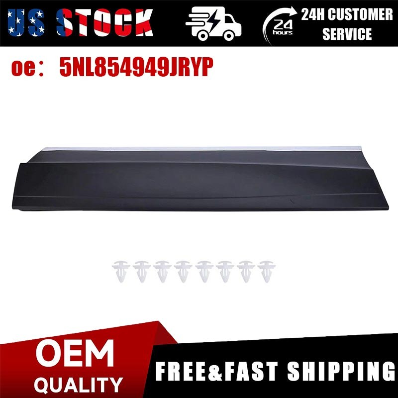 Left Rear Driver Side Lower Door Molding Fits 2018-2022 Volkswagen Tiguan