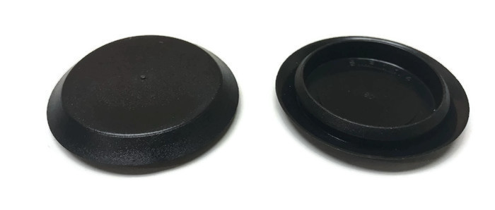 50 1-1/4″ Inch Black Plastic FLUSH MOUNT HOLE PLUG – Sheet Metal Auto Body Panel