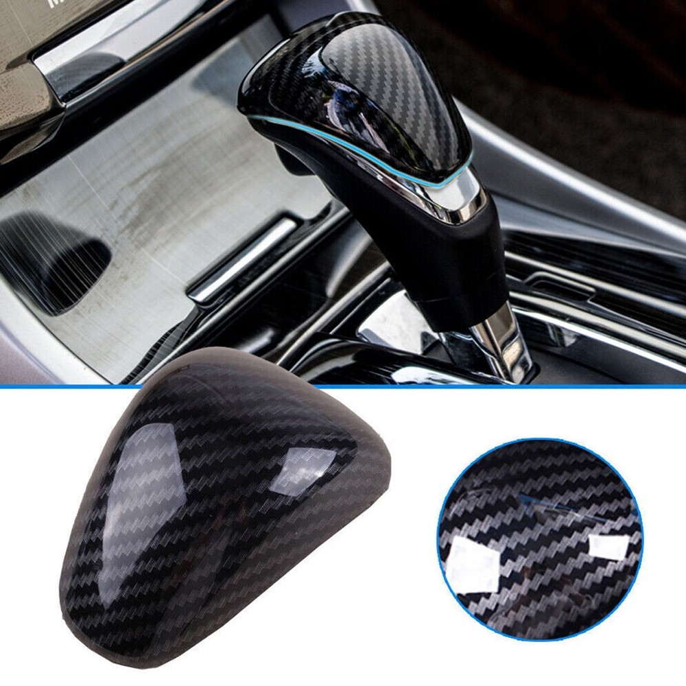 ABS Carbon Fiber Color Gear Shift Knob Cover Fit For Honda Accord 2013-2017 NEW