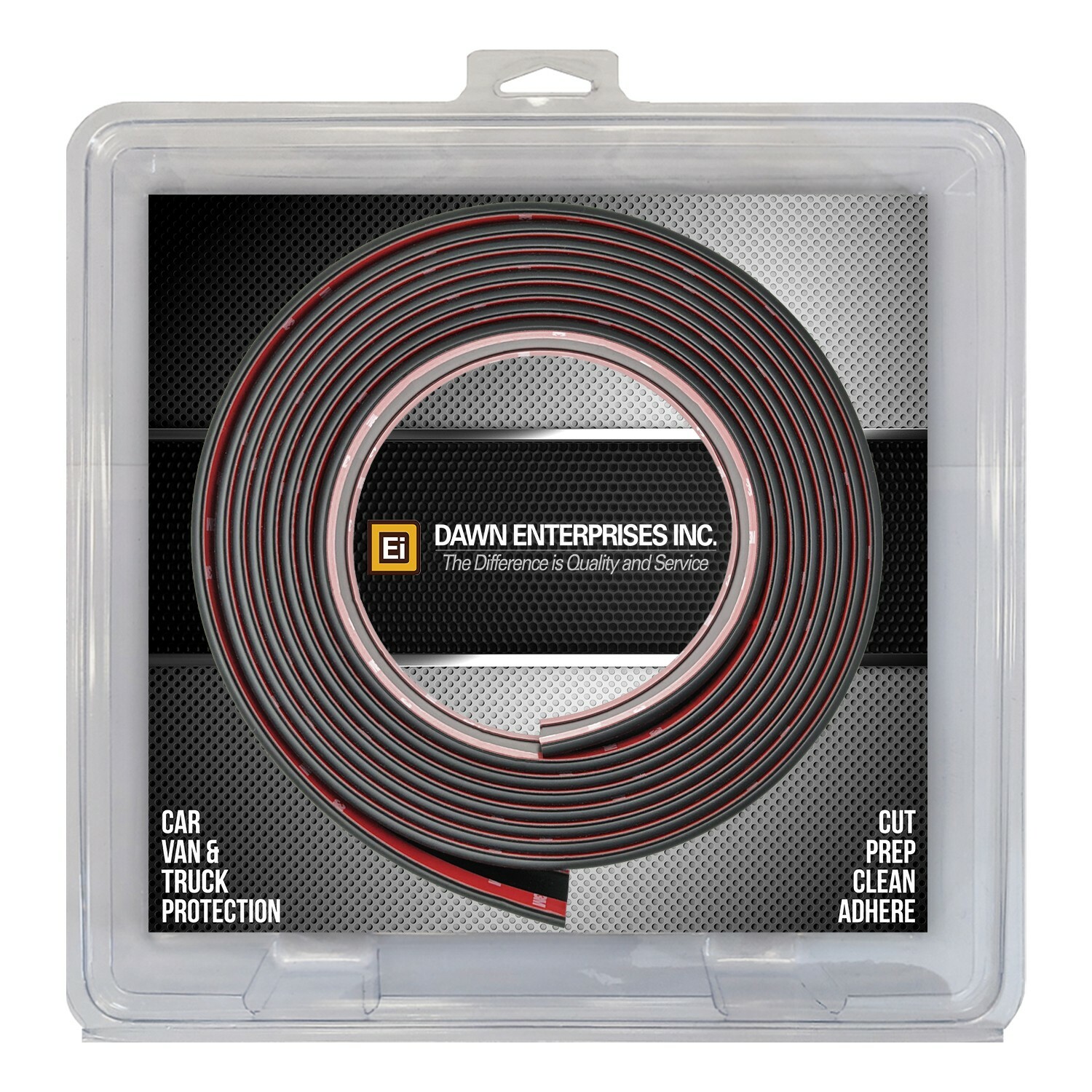 Universal Fit Matte Black Body Side Molding Trim Pack | 18′ Roll | #ES210018-PK
