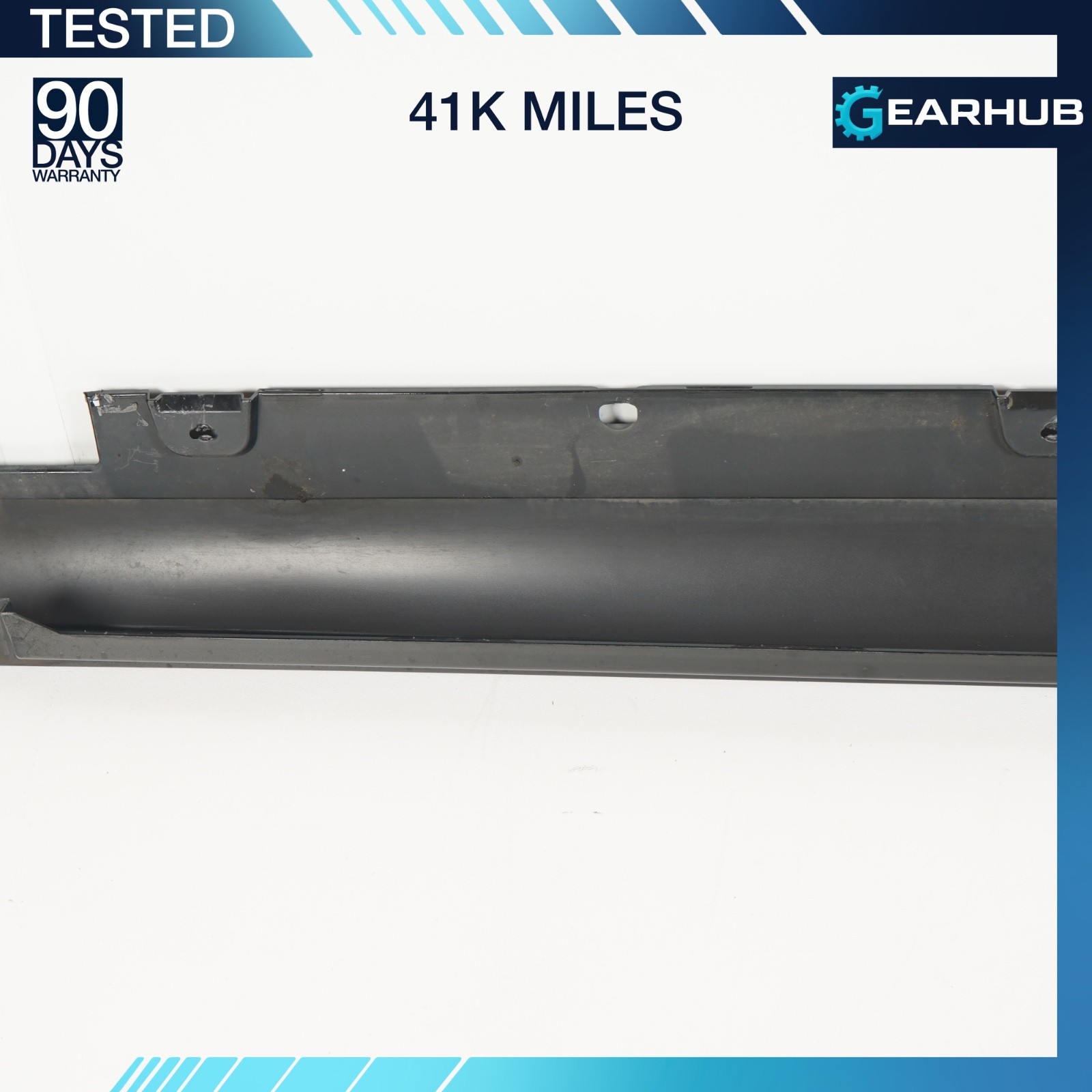 17-23 Mercedes W213 E300 E400 Sport AMG Left Rocker Panel Side Skirt BLACK OEM