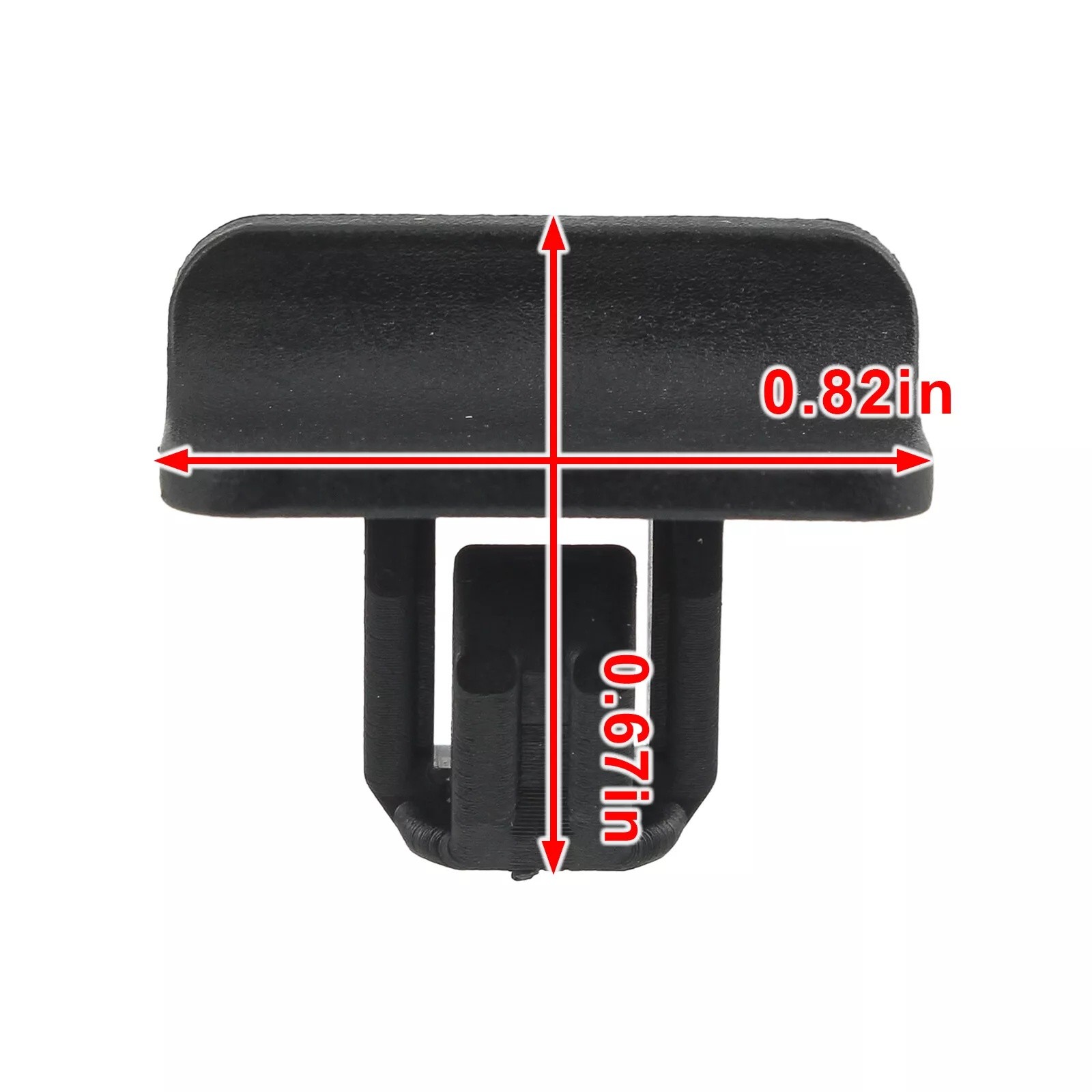 For 2019-2022 Cadillac XT4 Black Front Bumper-Center Grille Retainer Nut