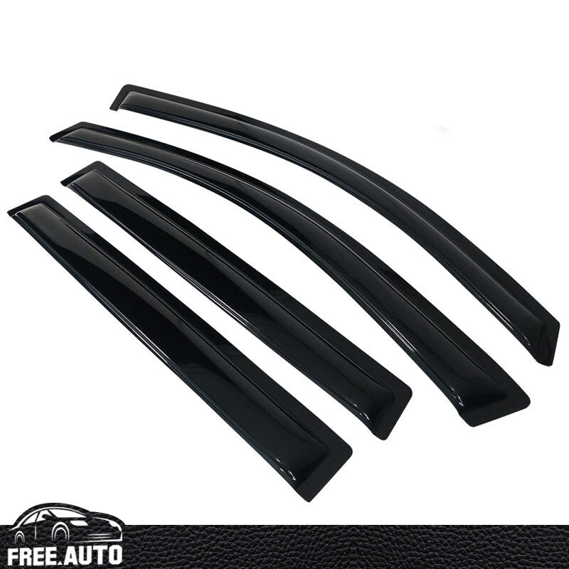 Fits 07-13 Acura MDX YD2 Acrylic Slim Style Window Visors Rain Sun Guard 4PCS