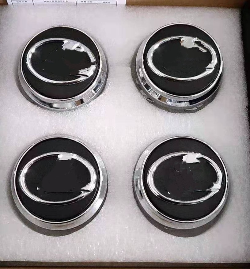 4PCS 56mm Self-Powered Floating LED Wheel Hub Light Caps for BMW