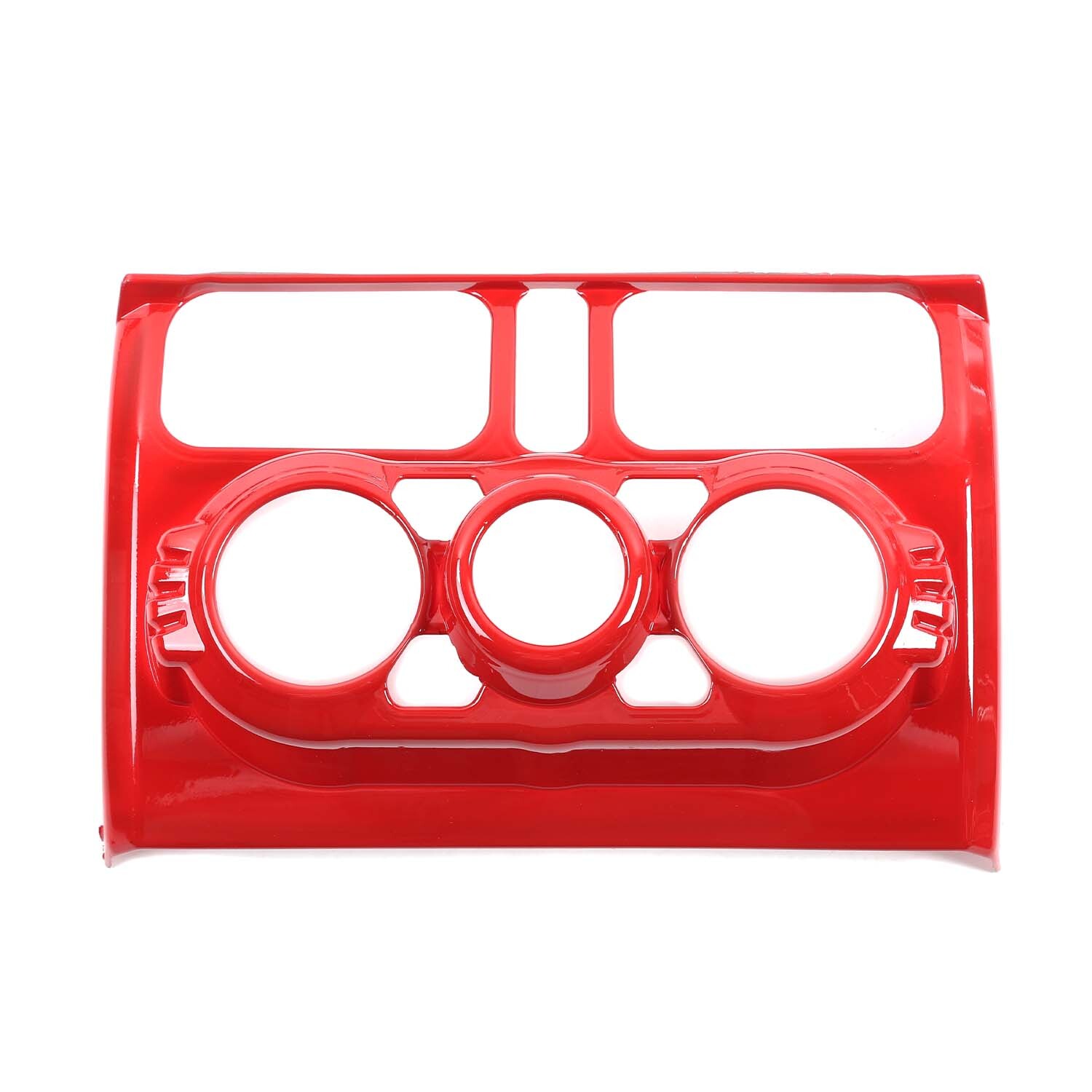 Red Interior Center Console CD Panel Trim Cover For SUZUKI Jimny JB74 2019-2025
