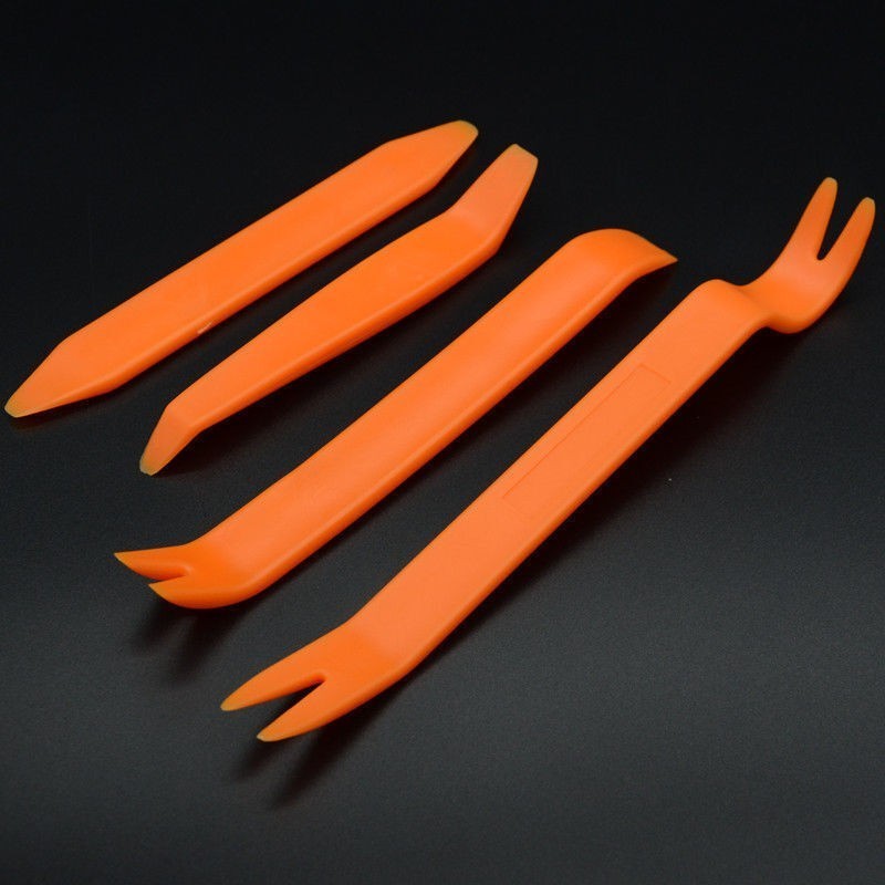 4Pcs Car Installation Tool Removal Plastic Pry Tool Kit Set Door Clip Panel Trim