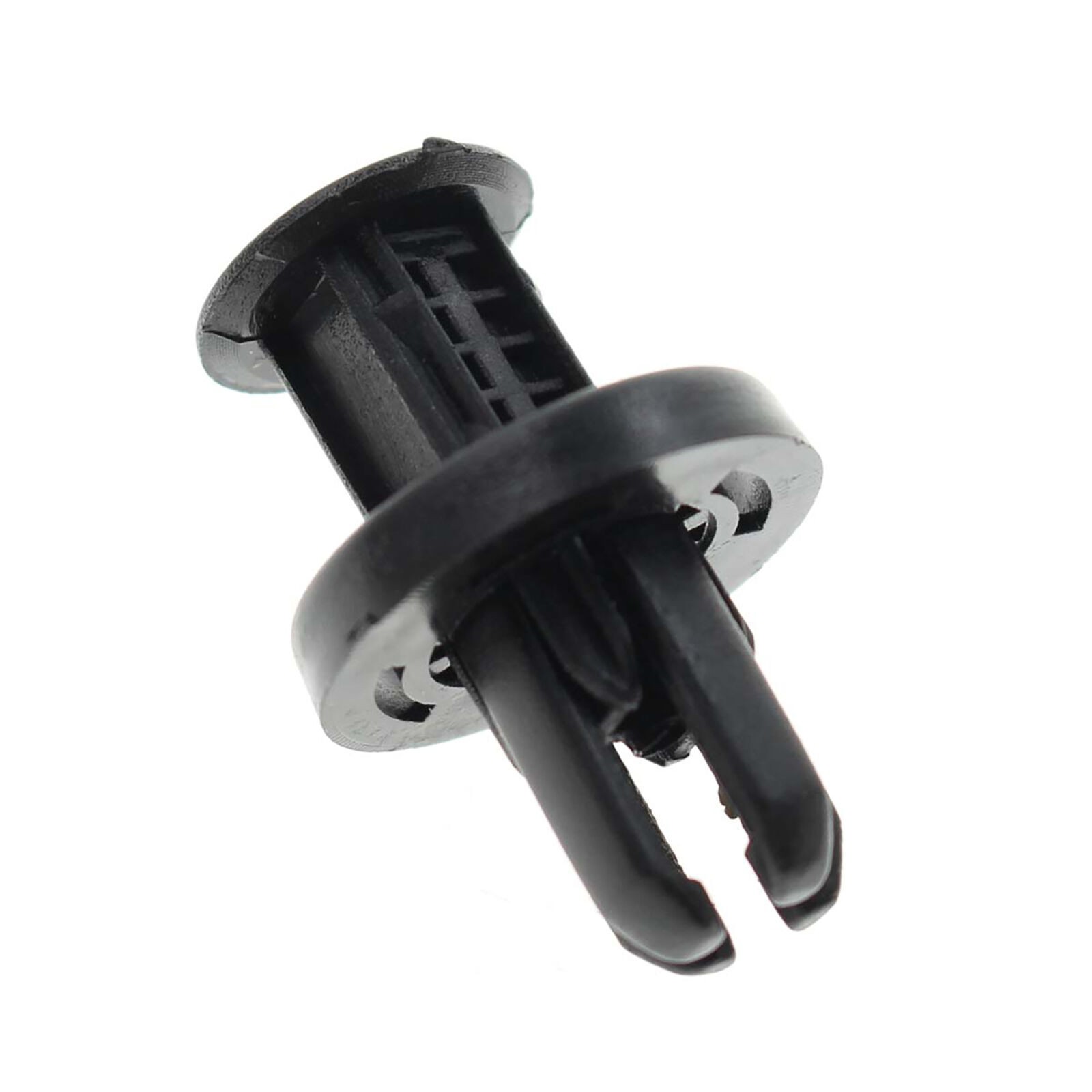 100Pcs Bumper Clips 10mm Hood Fender Push Rivets Retainer Fasteners For Honda