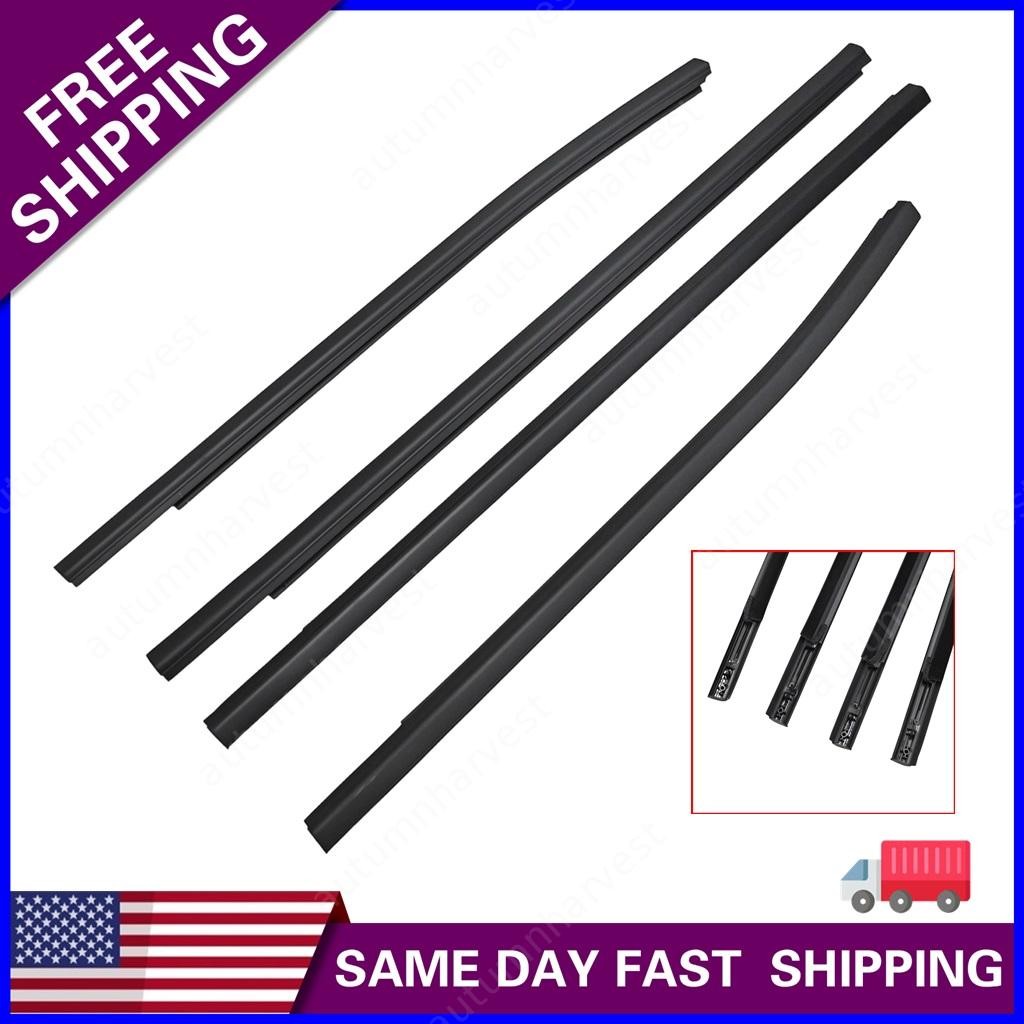 For 11-23 Ford Ranger AB3Z2625554F 4 door belt line weatherstrip rubber seal NEW