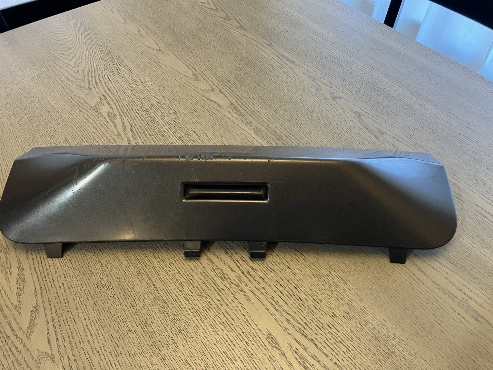 22-24 Expedition Grey Rear Bumper Towing Tow Trailer Hitch Cover Panel