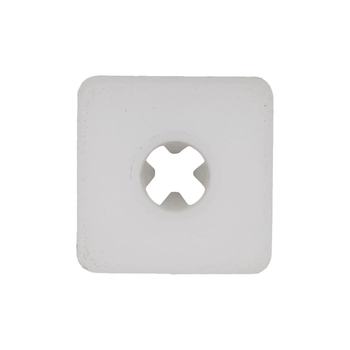 50 Pcs License Plate Nut Nylon Screw Size 1/4 Compatible with Chrysler 6023925