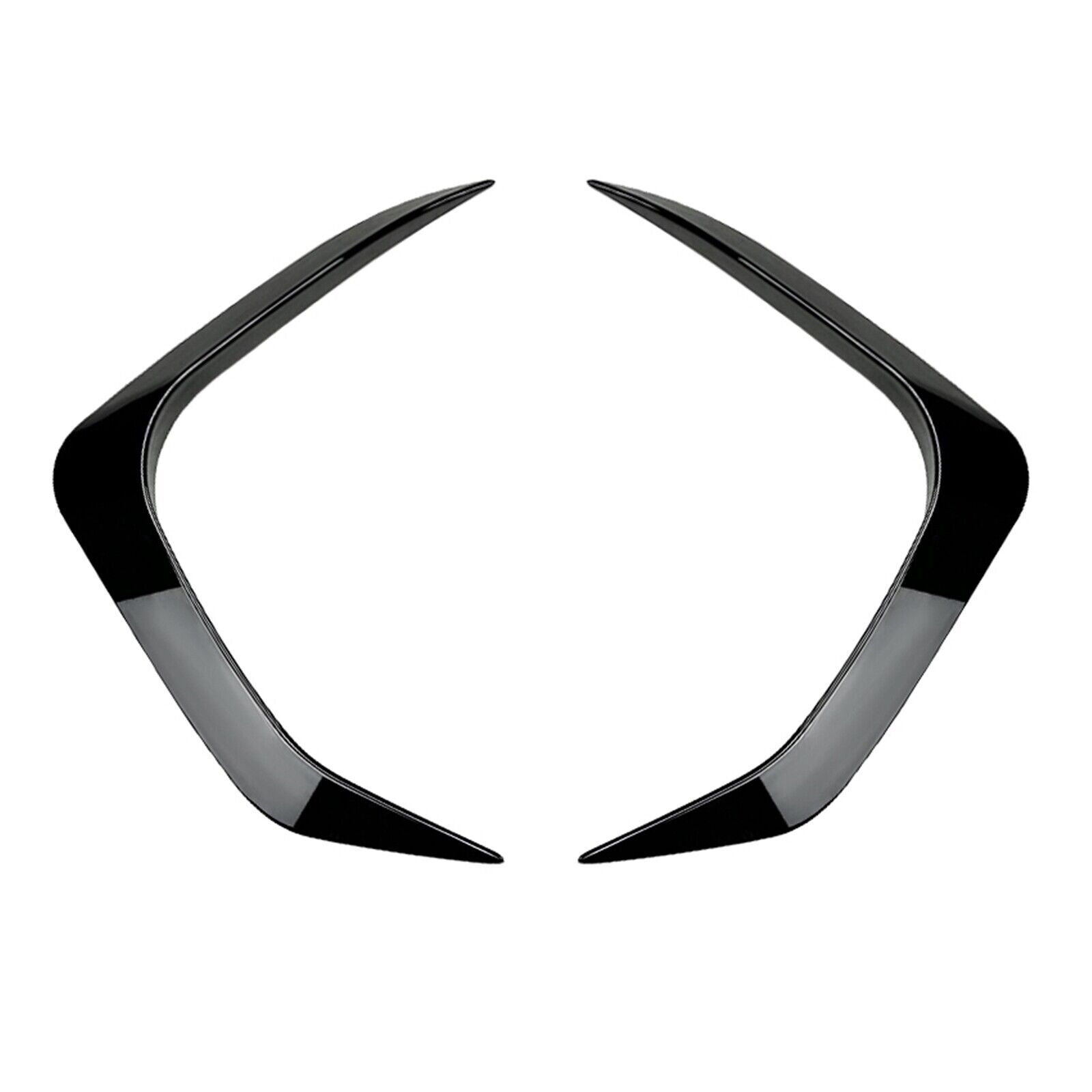 For BMW X1 U11 U12 M Sport 2023-24 Black Front Bumper Side Spoiler Decor