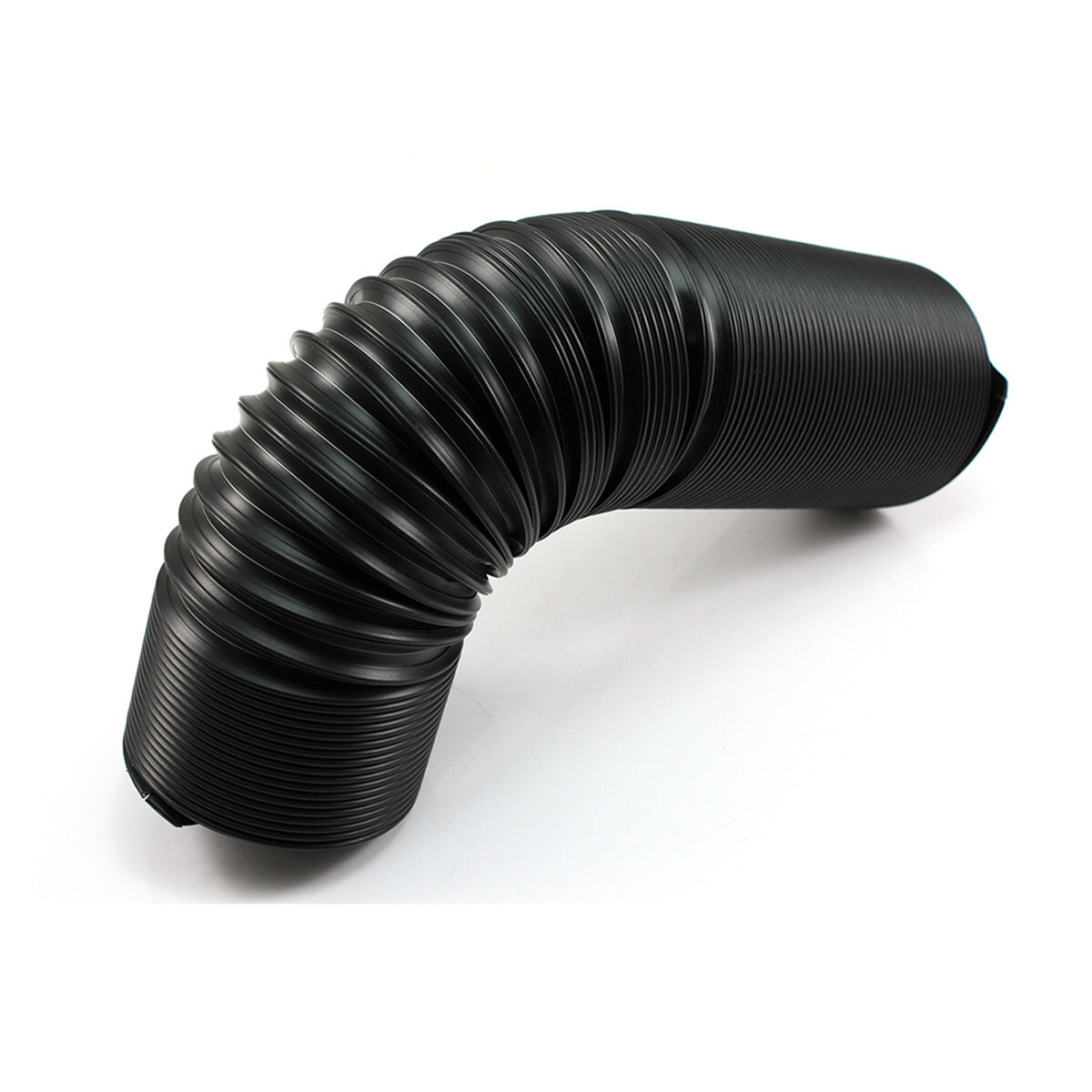 Flexible Turbo Cold Air Brakes Intake System Hose Ducting Feed Pipe 63mm For Car