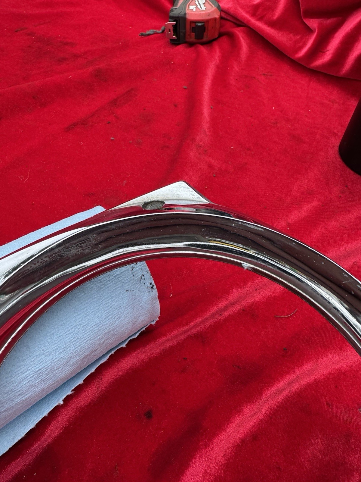 1967 FORD GALAXY 500 ORIGINAL LEFT HEADLIGHT BEZEL FoMoCo C7AB-13064 67 Vintage
