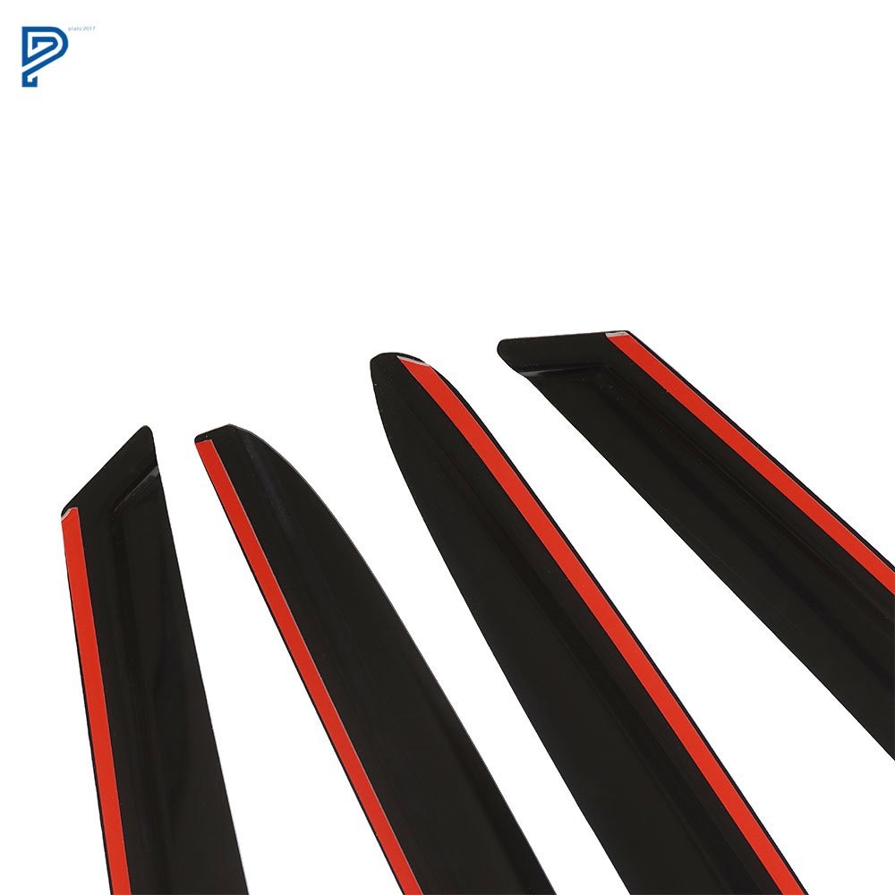 Smoke Side Window Vent Visors Rain Guards For 2011-2017 Hyundai Veloster